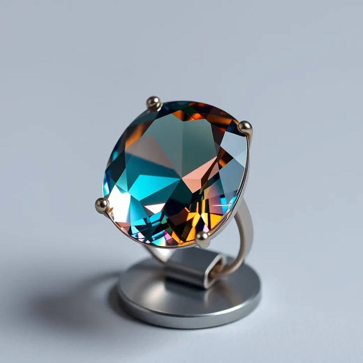 Anello Cambia-Pietra Olografico