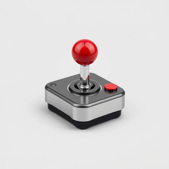 Joystick Retro a Vibrazioni Emotive