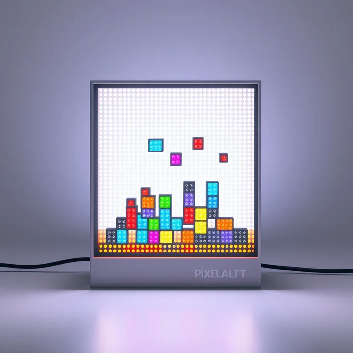 Lampada LED a Pixel Animati