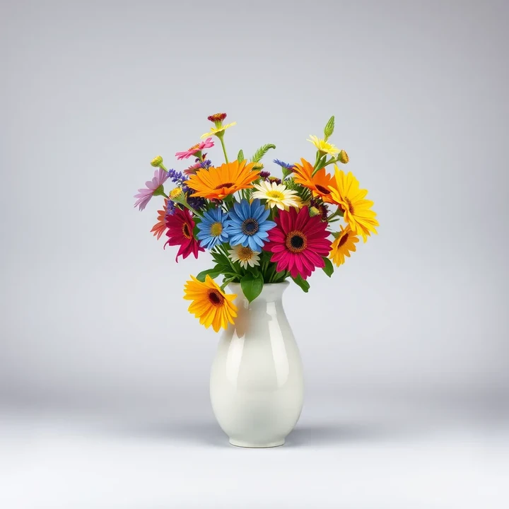 Vaso di Fiori Eterni Canterini